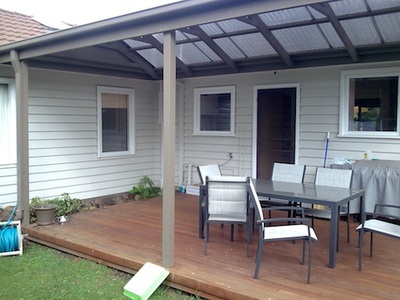 rear outside cover decking